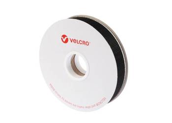 Taśma Rzep Velcro Czarna 50Mm Pętelka