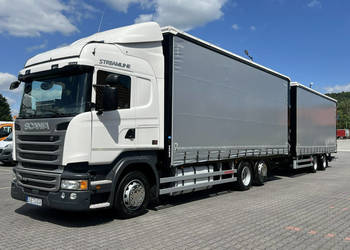 Scania R410 bez EGR Zabudowy Wecon 120m Dach Podnoszony Zestaw Tandem 120m…