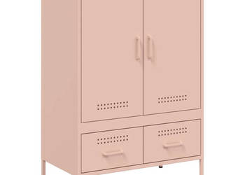Szafka różowa 68x39x1015 cm stal WM-843109