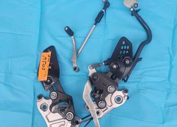Yamaha MT 07 podnóżek set prawy lewy kierowcy dźwignia abs