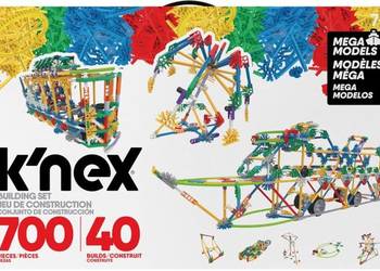 KNEX Klocki Zestaw Klocków Konstrukcyjnych 40 modeli 700 el.