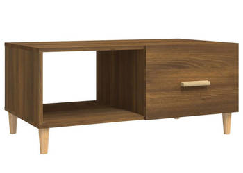 Stolik kawowy brązowy dąb 895x50x40 cm WM-817515