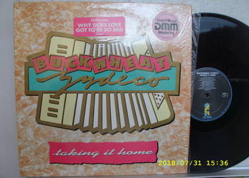 K.  Blues  LP ; BUCKWHEAD ZYDECO--TACING IT.