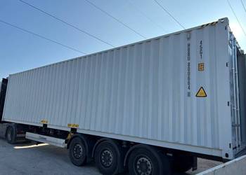 Kontenery morskie / magazynowe / budowlane 40 HC OW RAL 7035