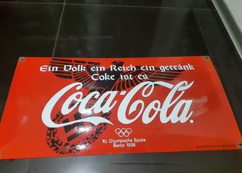 Reklama coca coli 1936 r.Wermacht