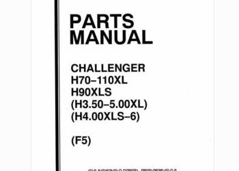Hyster Challenger H70 H110XL H90XLS H3.50 5.00XL H4.00XLS-6 katalog części