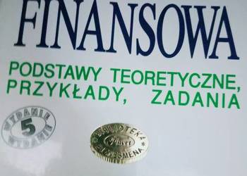 Matematyka finansowa podręczniki szkolne księgarnia Praga