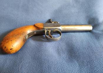 Pistolet mały kapiszon czarnoprochowy XIXw