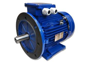 SILNIK ELEKTRYCZNY Z KOŁNIERZEM 4kW 400/690V 2870 OBR 3-FAZOWY [4051]