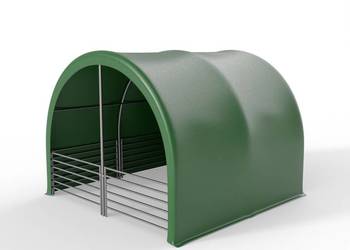 Zagroda dla zwierząt 4x4m PVC 750g/m2