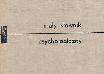 Mały słownik psychologiczny - J. Ekel,J. Jaroszyński...