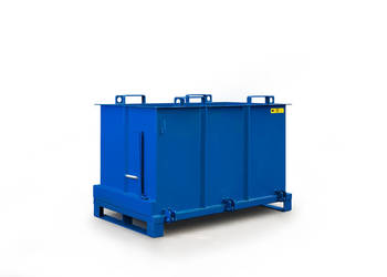 Kontener z otwieranym dnem 1000 L Kontener z otwieranym dnem 1000 L