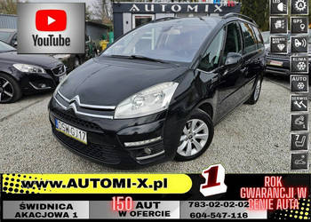 Citroen C4 Grand Picasso TOP 2,0 d 150 KM*Śliczny ,Lift,Ledy 7-Os ,GWARANC…