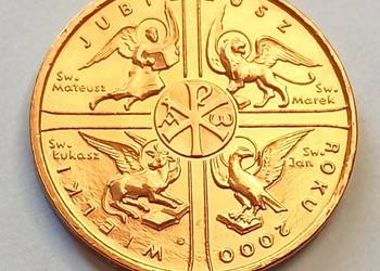 2 zł 2000 r. Wielki Jubileusz Roku 2000