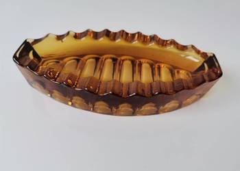 Stara nieużywana popielniczka optyczna Jan Sylwester Drost, Ząbkowice, PRL