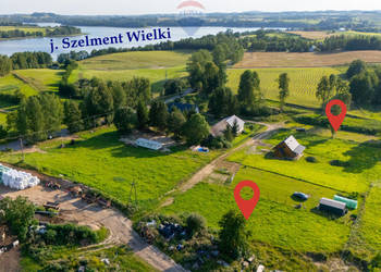 Wyjątkowa działka nad jeziorem Szelment Wlk
