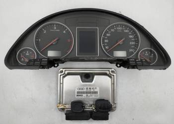 Sterownik Silnika Audi A4 B6 1.9 TDI AWX 038906019FP 0281010729 ZESTAW