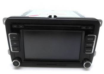 RADIO VW PASSAT B7 1K0035188F 10-15 ODTWARZACZ MULTIMEDIA, STEREO