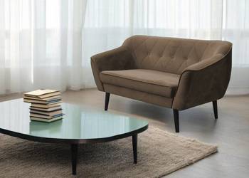 Sofa Maya 2 Osobowa Brązowa, Dostawa 0zł!