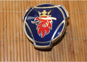 Emblemat na klapę maski SCANIA 83 mm (znaczek maski, gryf)