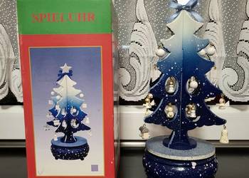 POZYTYWKA # Choinka obrotowa z drewna # CICHA NOC