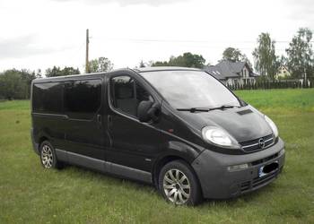 Opel Vivaro Trafic 2,5 DTI 6-cio osobowa LONG brygadówka klima doka
