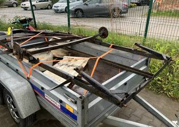 Podwozie rama przyczepą niewiadów n-126