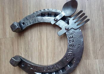 Podkowa prezent rękodzieło Kowalska na Ślub