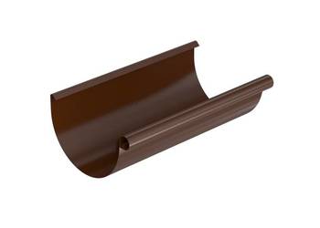 Bryza stal Rynna 125 mm 3 m brązowy ral 8017