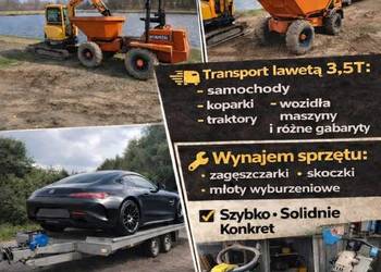 Usługi minikoparka transportowe wynajem sprzętu budowlanego i ogrodniczego