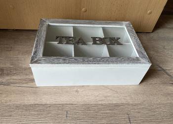 Pudełko organizer pojemnik na herbatę