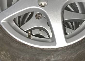 Opony 195/55/15, Felgi aluminiowe 15", całe koła. Nissan 4x100