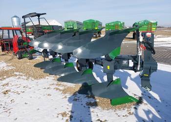 Pług obracalny REVO polski AWEMAK 3+1 skiby ŁM