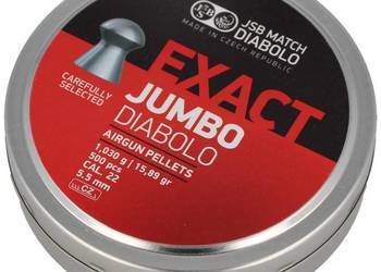 Śrut JSB Exact Jumbo 5.52mm, 500szt