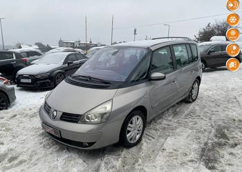 Renault Espace 2.0 turbo 170KM + gaz 7 os. Max wersja wyposażenia PT na ro…