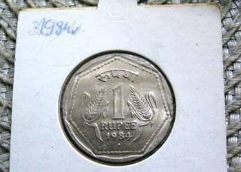 Indie 1 Rupia 1984r