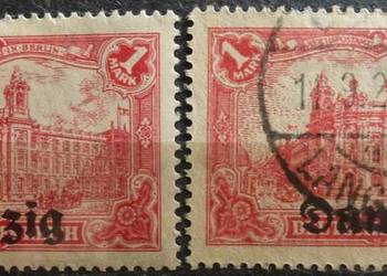 Znaczki Danzig kat. Fischer Fi#8