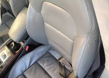 Audi A6 C6 Fotele skóry boczki kanapa