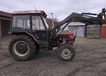 Zetor 6011 z turem likwidacja gos.