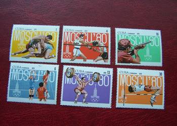 Kuba 1979 MNH Mi. 2413/18