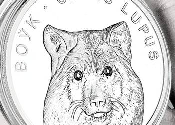 srebrna moneta 1oz prof z kryształami Swarovski | Białoruś 2007 |