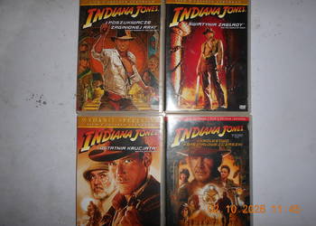 Filmy dvd Indiana Jones 1.2.3.4
