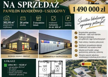 Na sprzedaż pawilon handlowo-usługowy Obrzycko
