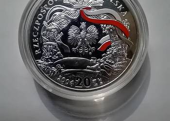 Moneta 20 zł Rok obrzędowy : Dożynki 2004 srebro