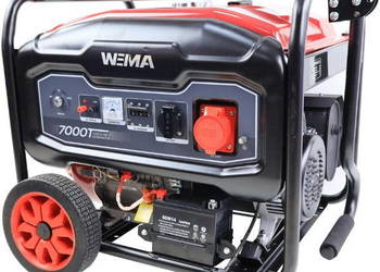 Agregat prądotwórczy trójfazowy WEIMA WM7000E-3 7.0kW