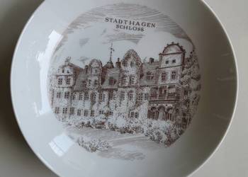 Talerz kolekcjonerski porcelana Furstenberg
