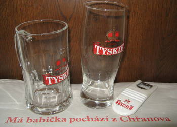 Szklanka, kufel do piwa Tyskie 0,5 litra. Nowe.