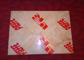 Blat kuchenny lakierowany beżowy wzór płyta fornir 84cm x 60cm gr 3cm