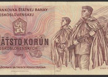 Czechosłowacja 500 koron 1973 - W07 - STAN 2/3