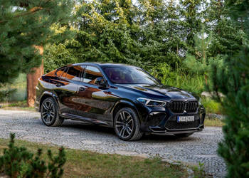 BMW X6 M 4.4 600KM / Bogata wersja wyposażenia / Bezwypadkowy